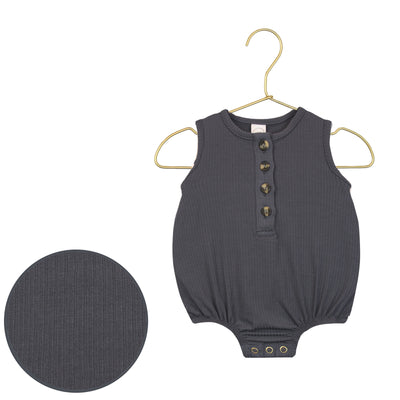 Hudson Ribbed Bubble Romper