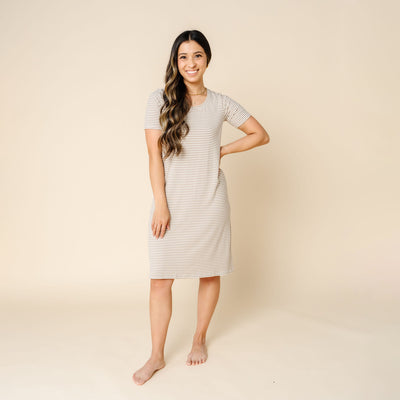 Women's Loungewear - Indy - Knee-Length Dress