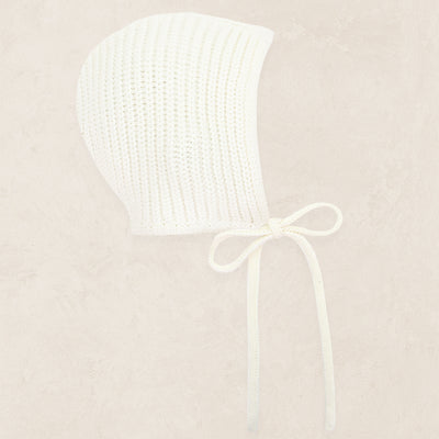 Knit Bonnet - Ivory