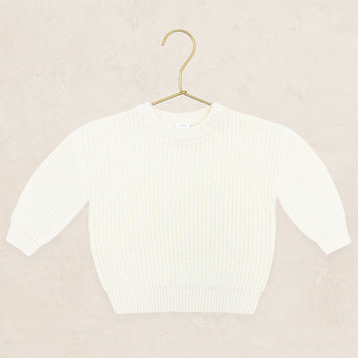 Knit Chunky Sweater - Ivory