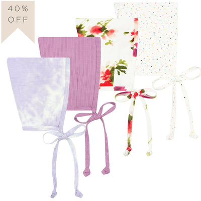 Pixie Bonnet 4 Pack - Dottie