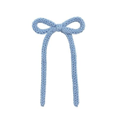 Crochet Bow - Bluebell Sash Clip