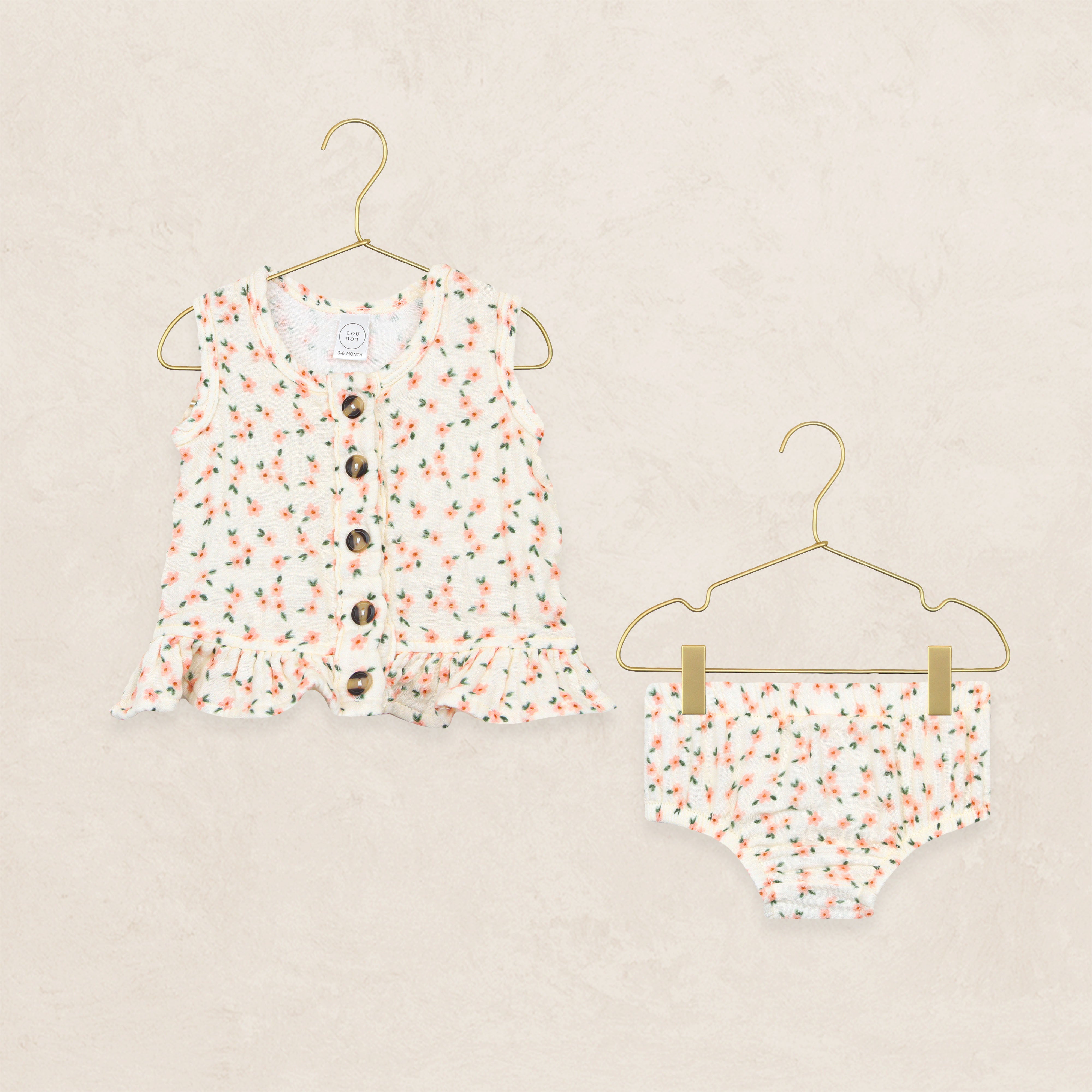 Ruffle Tank + Bloomer Set - Lottie