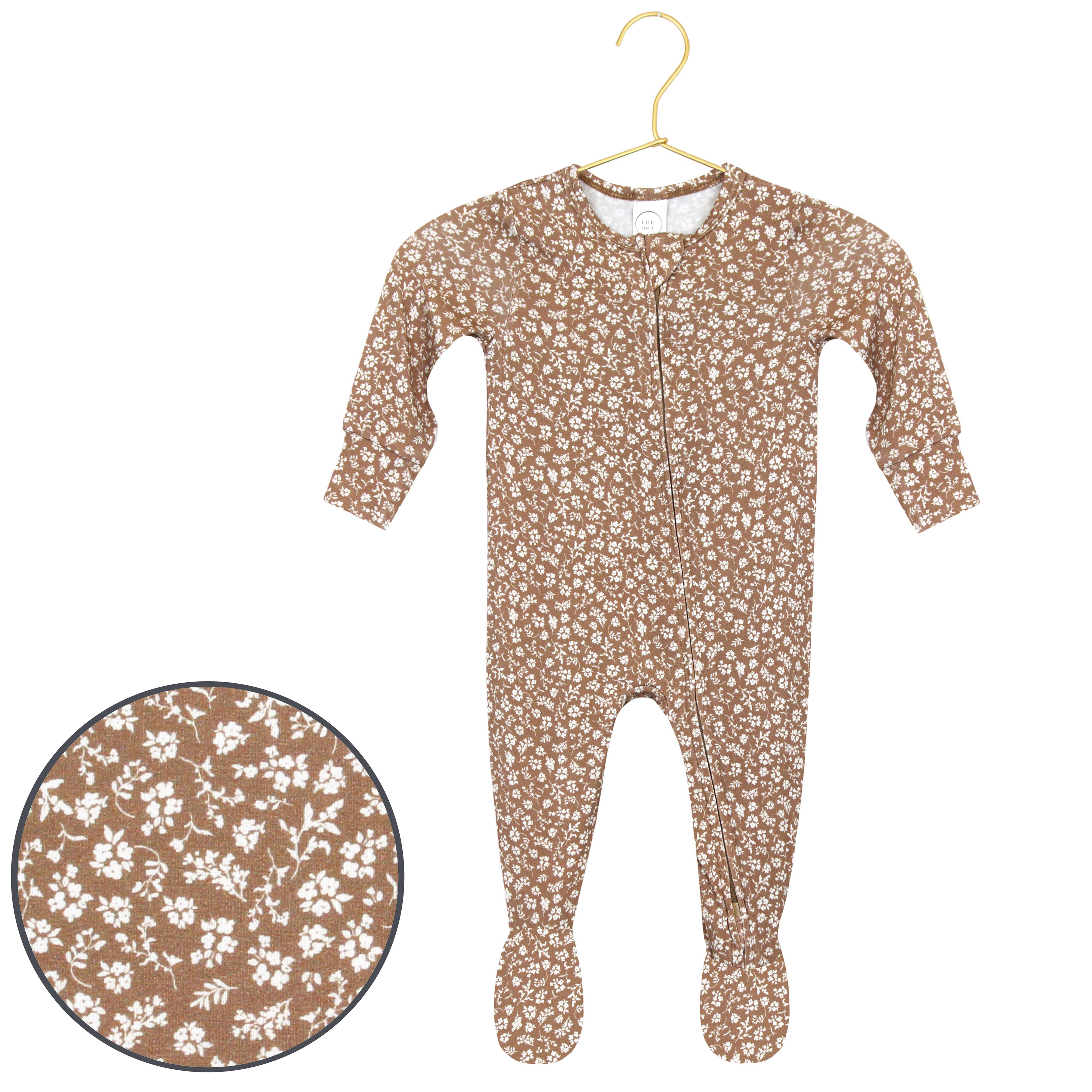 Eden Zipper Footies