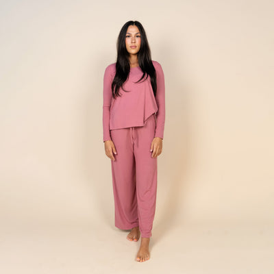 Women's Loungewear - Marjorie - Wide Leg Pant