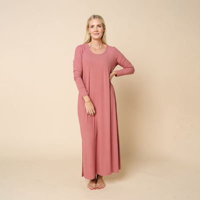 Women's Loungewear - Marjorie - Maxi Dress