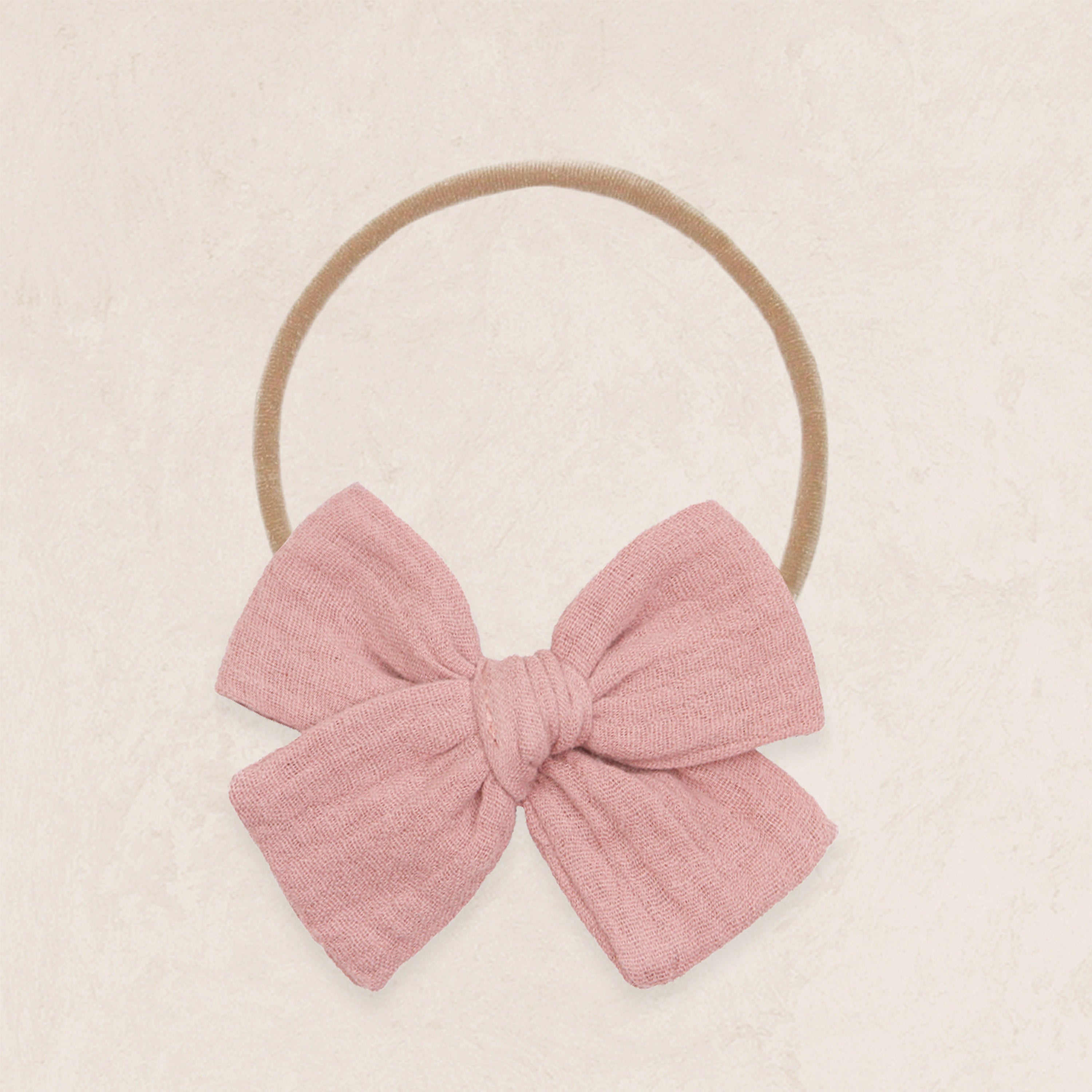 Adventure Bow - Mauve Pink