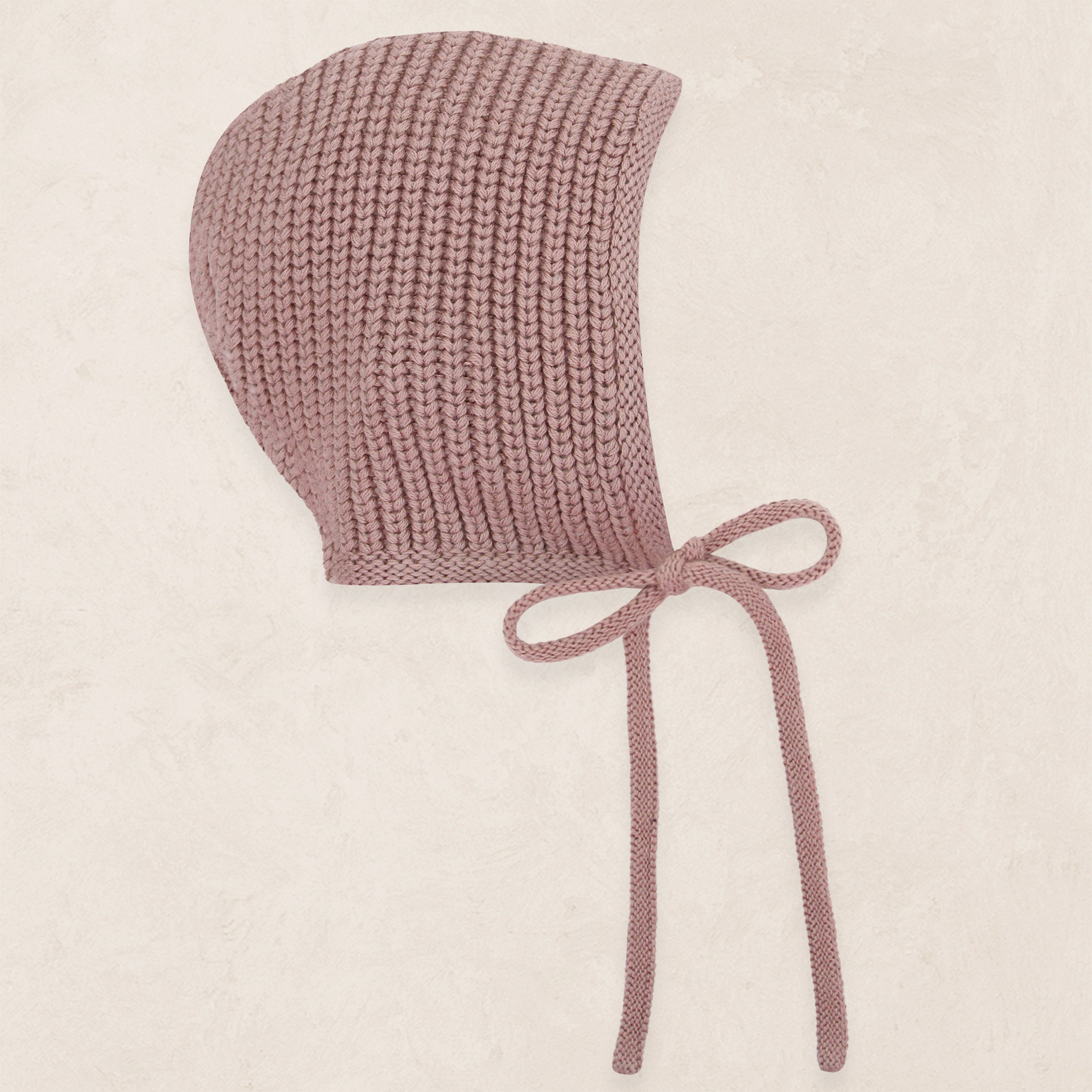 Knit Bonnet - Mauve