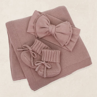 Knit Headband Bundle - Mauve