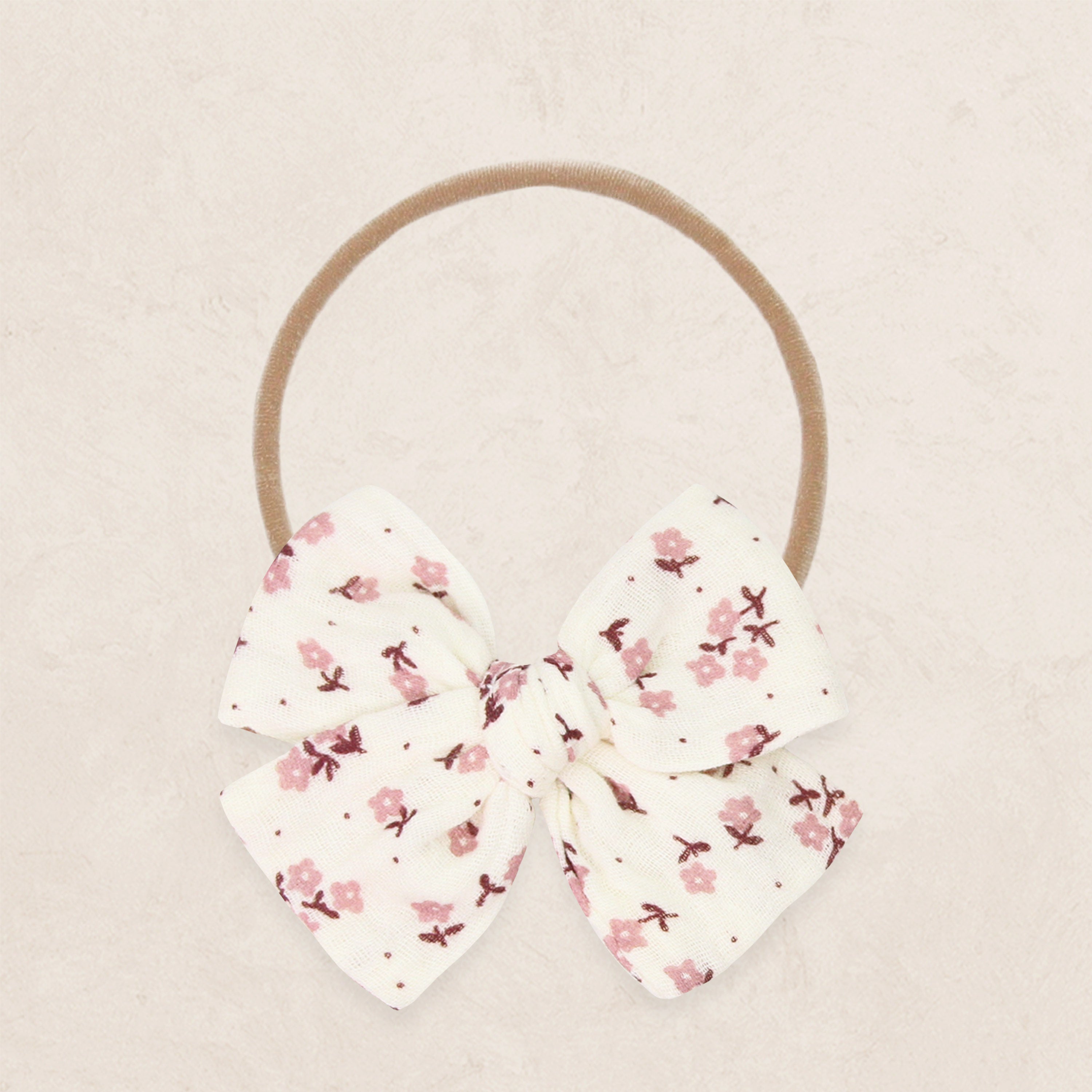 Adventure Bow - Dusty Rose Daisy