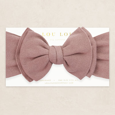 Knit Headband - Mauve