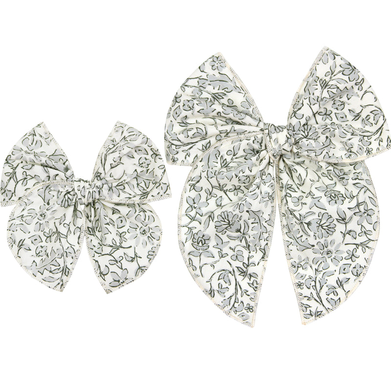 Heirloom Bow - Paisley Clip
