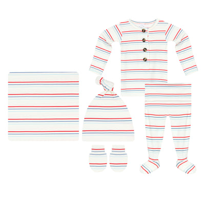 Monroe Newborn Hat Bundle (Top + Bottom)