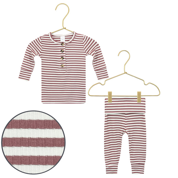 Naomi Ribbed Top + Bottoms