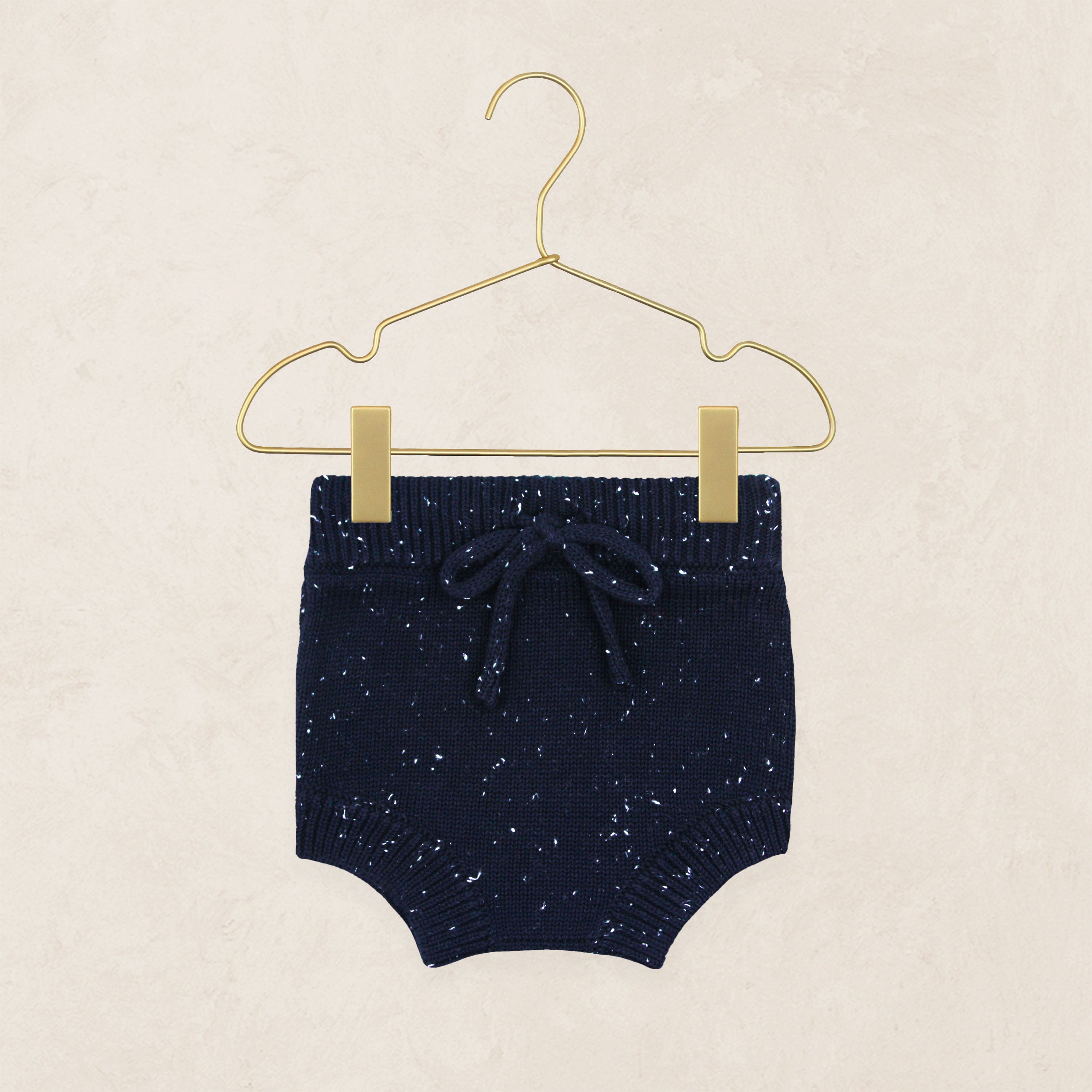 Knit Bummie - Navy Speckle
