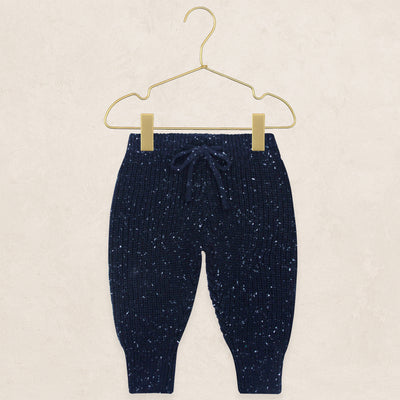 Knit Jogger Pants - Navy Speckle