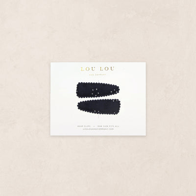 Scallop Snap Pack - Navy Eyelet