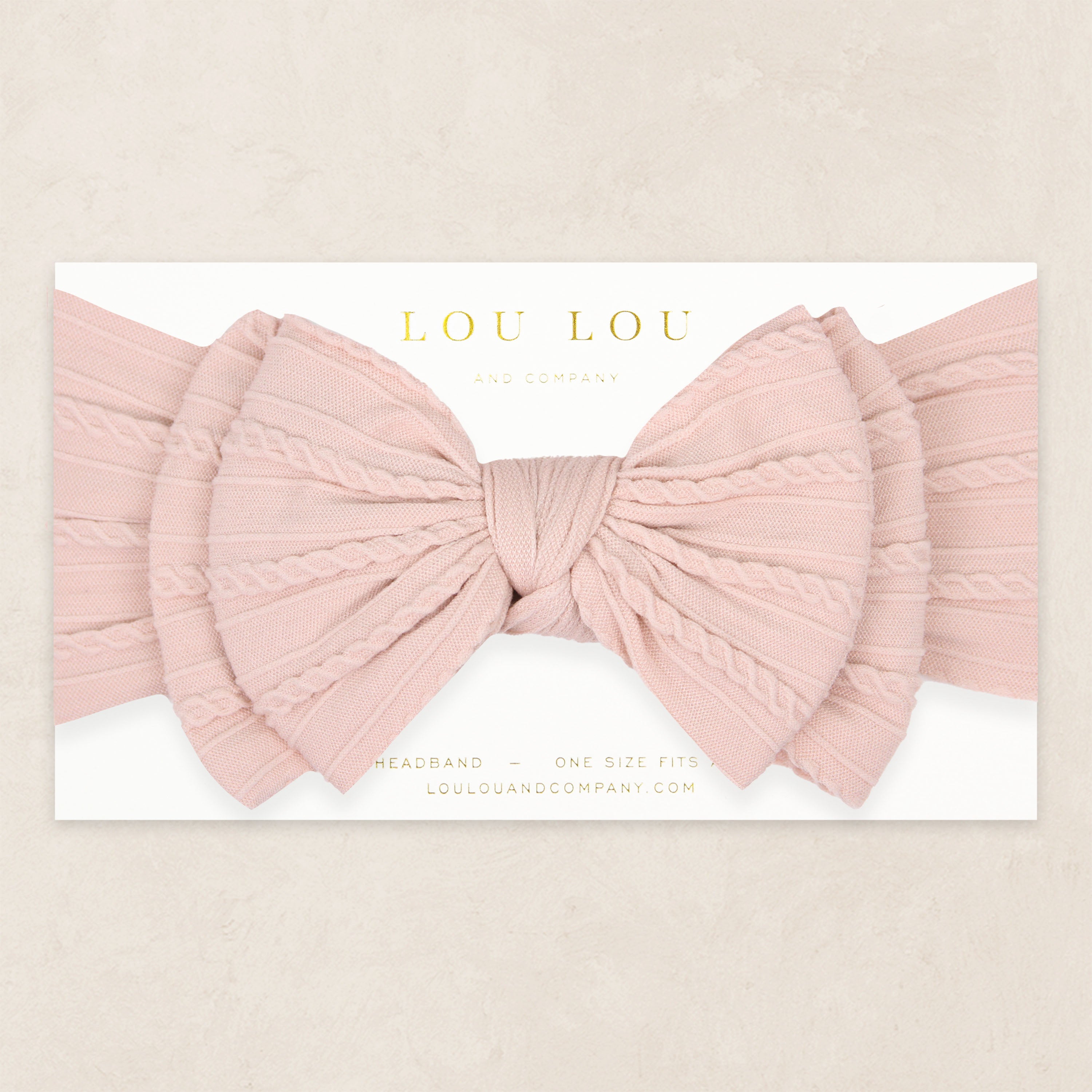 Cable Knit Headbands