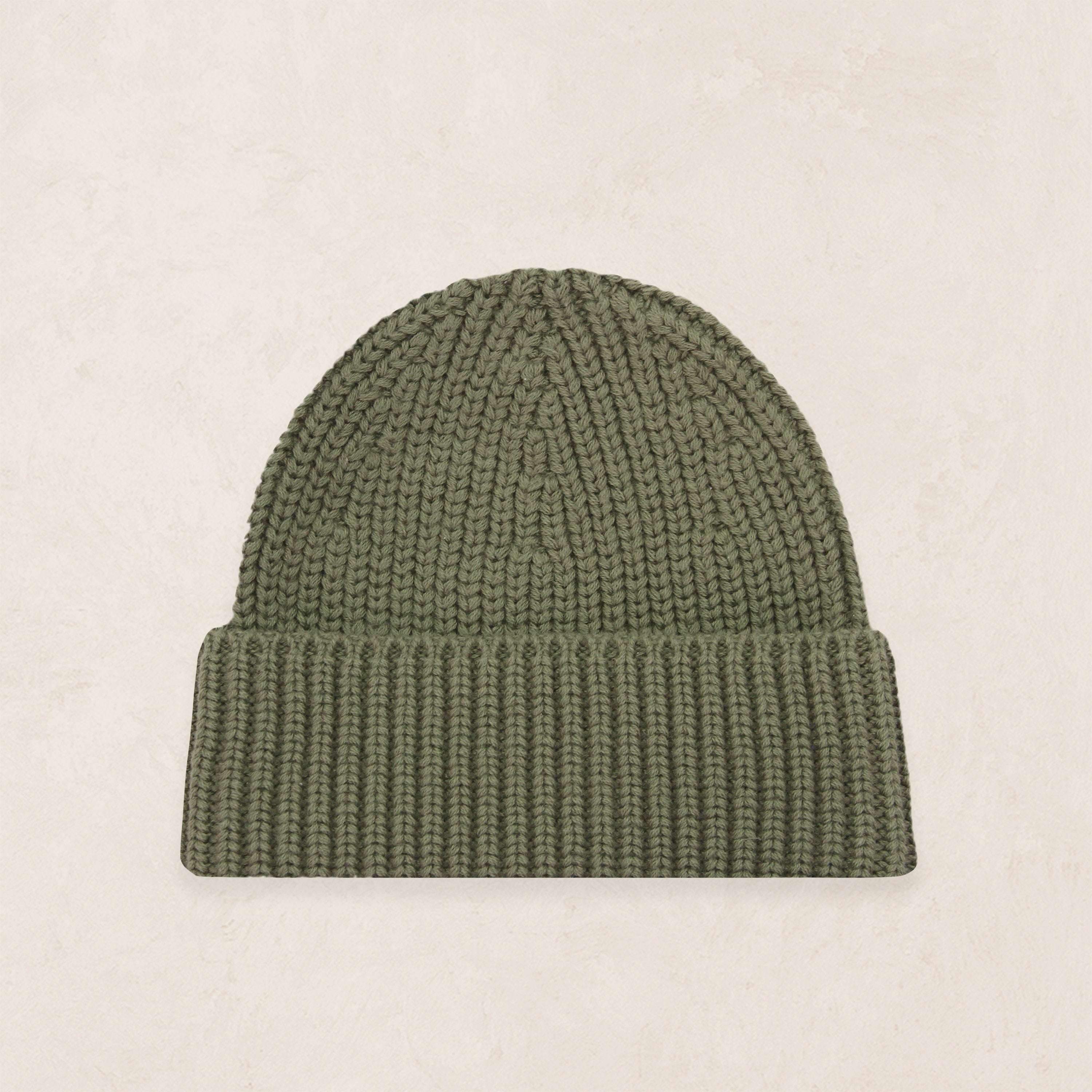 Knit Beanie - Olive