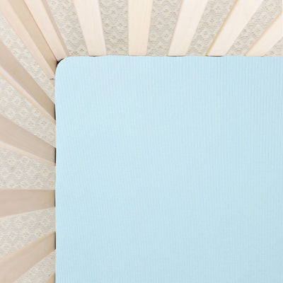 Oliver Ribbed Crib Sheet