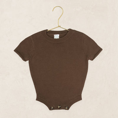 Knit Onesie - Cocoa