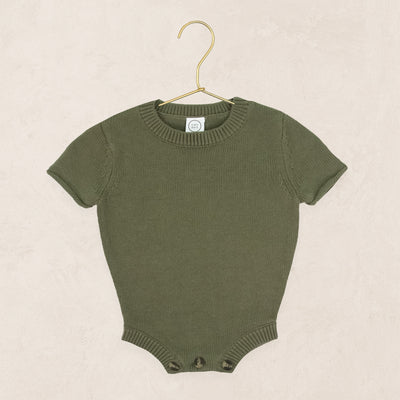 Knit Onesie - Olive