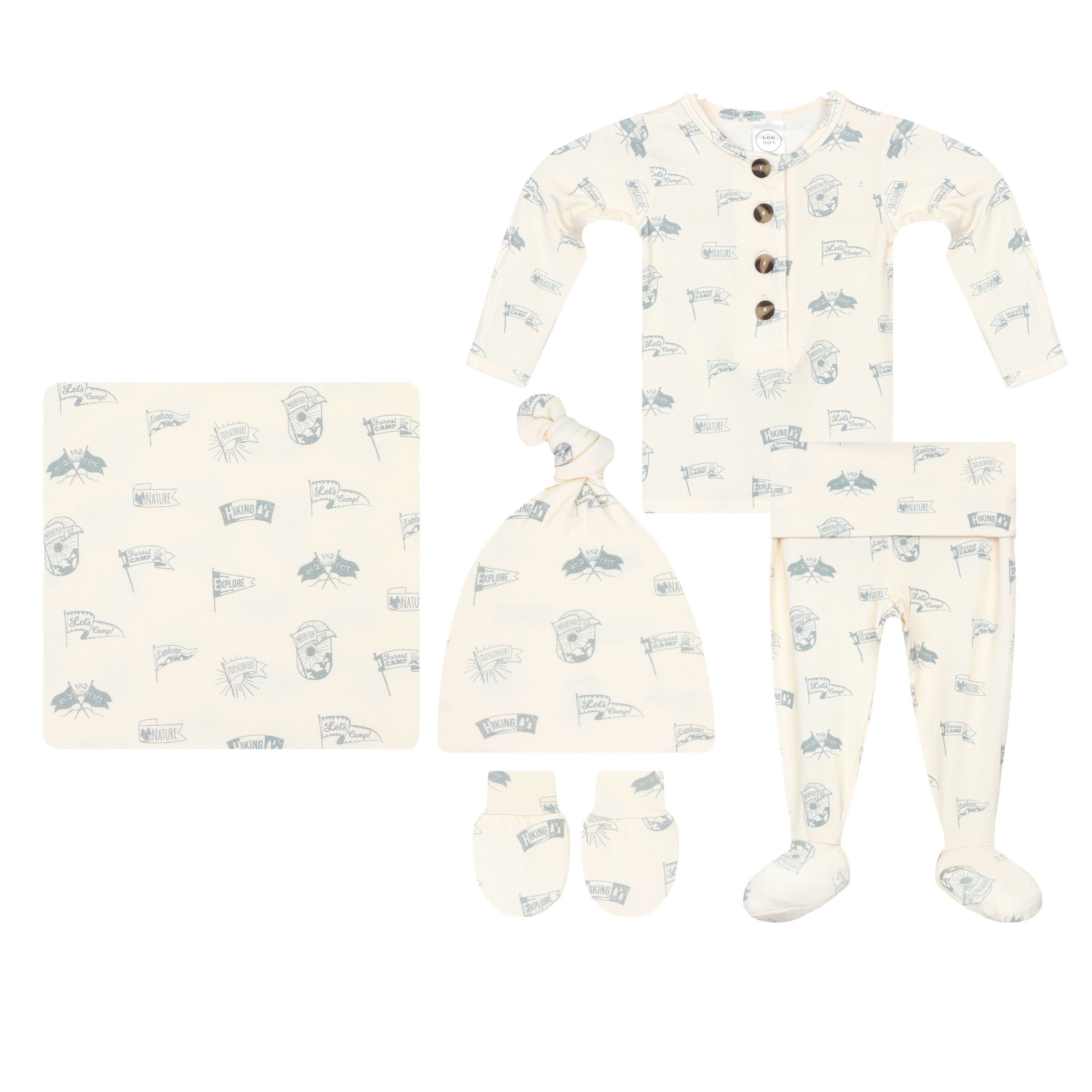 Boy - Hat Bundle & Top + Bottoms