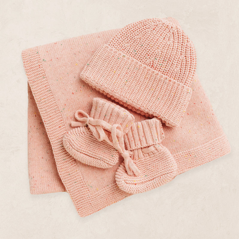 Knit Beanie Bundle - Petal Speckle