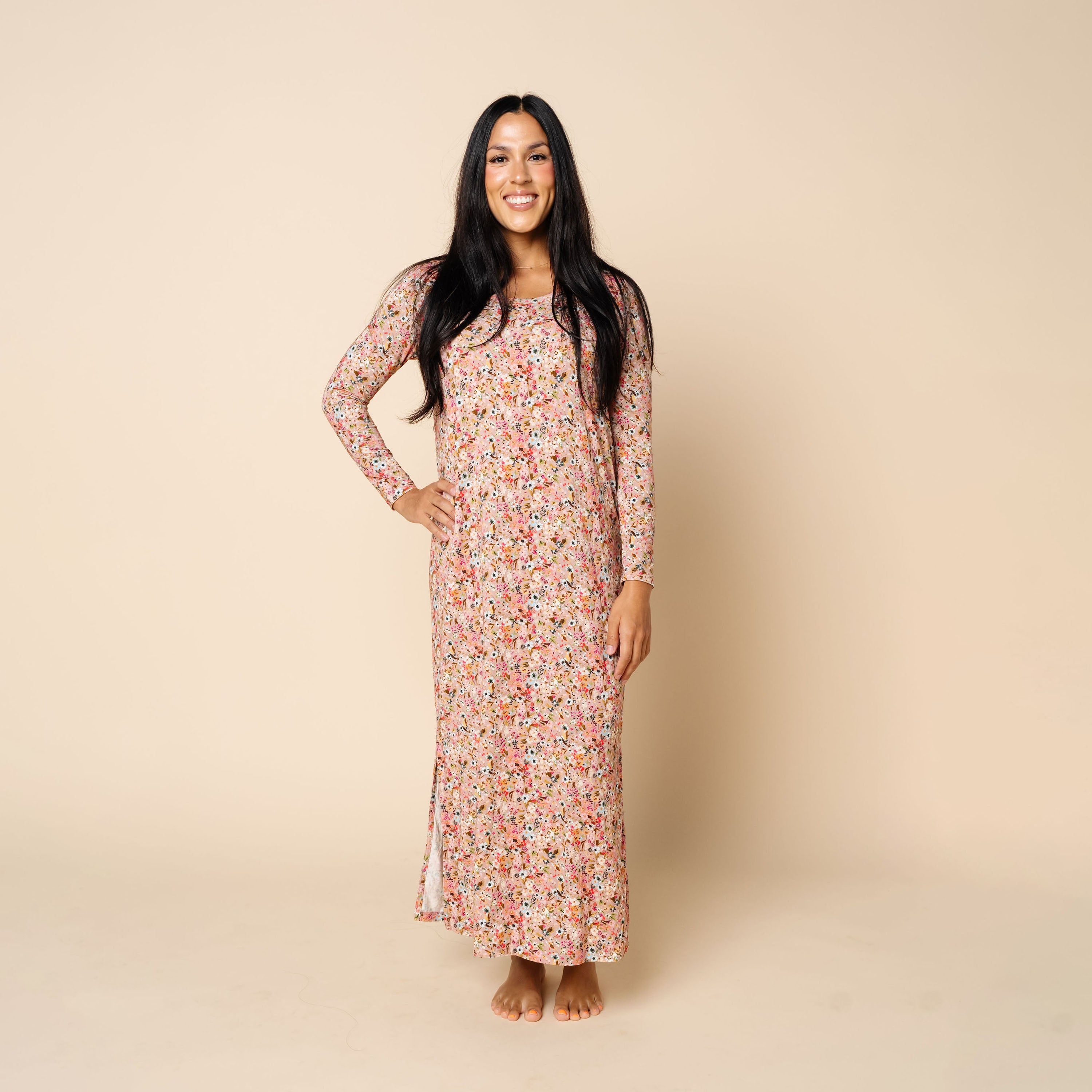 Women's Loungewear - Penelope - Maxi Dress