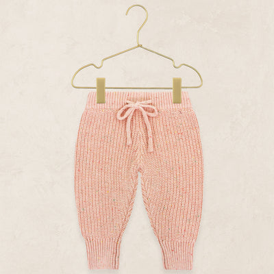 Knit Jogger Pants - Petal Speckle