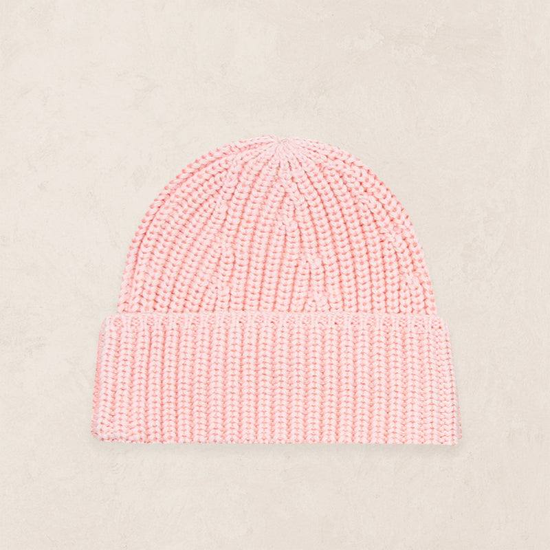 Knit Beanie - Blush