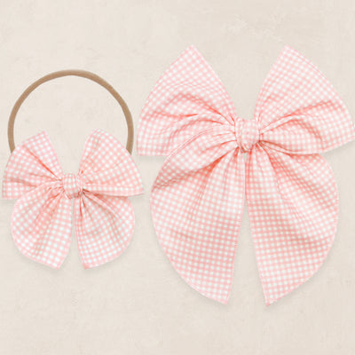 Heirloom Bow - Petal Gingham