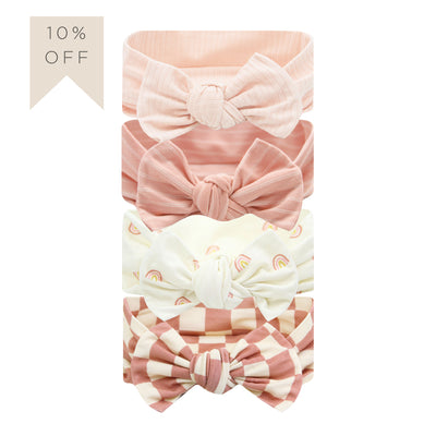 Knot Headband 4 Pack - Rosie Ribbed