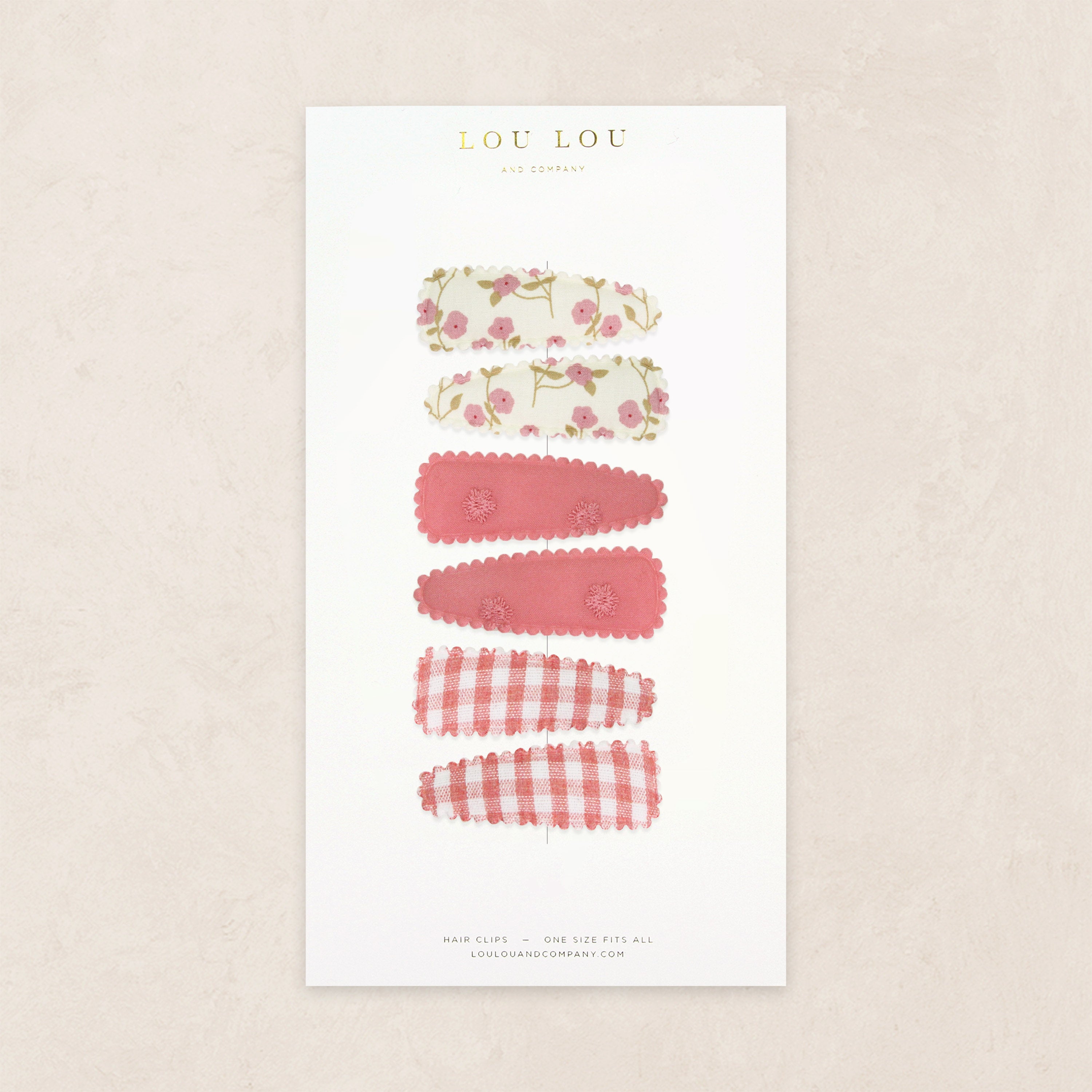 Scallop Snap Pack - Pink Daisy