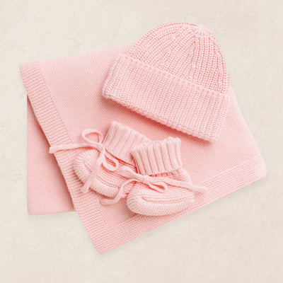 Pre-Order - Knit Beanie Bundle - Blush