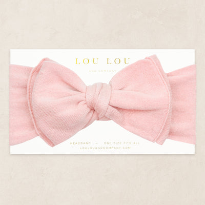 Pre-Order - Knit Headband - Blush