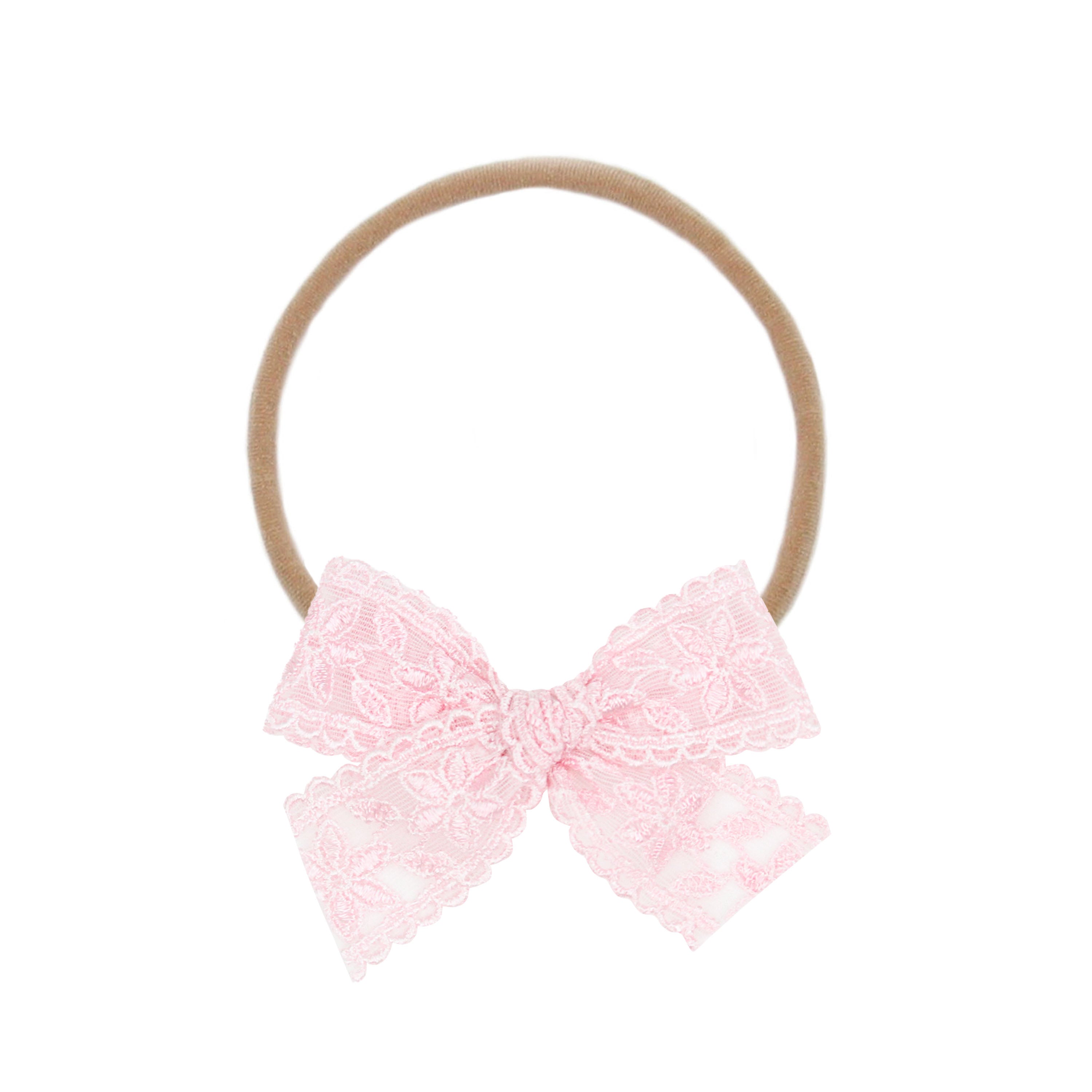 Lace Bow - Cherry Blossom Headband