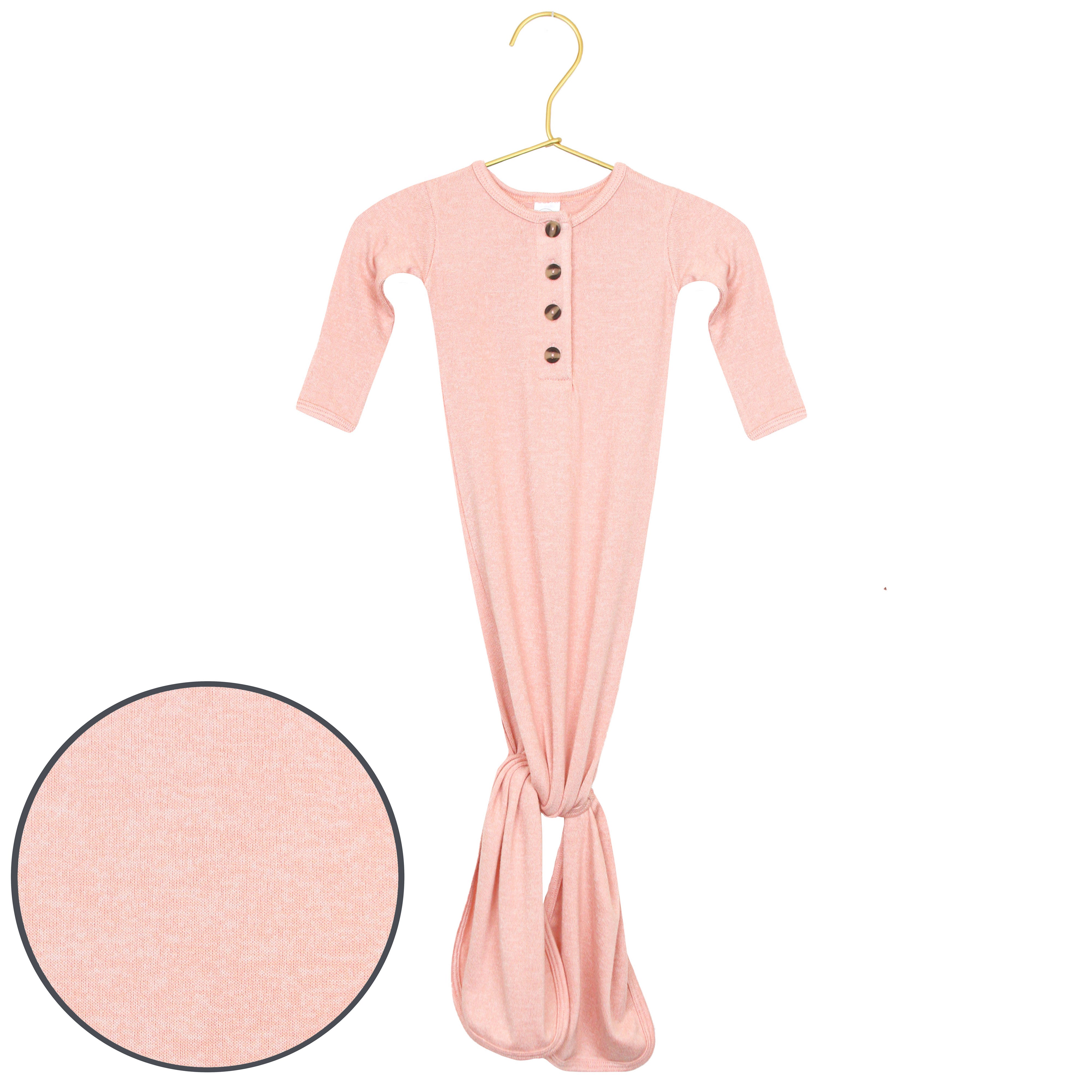 Piper Plush Knit Knotted Gown