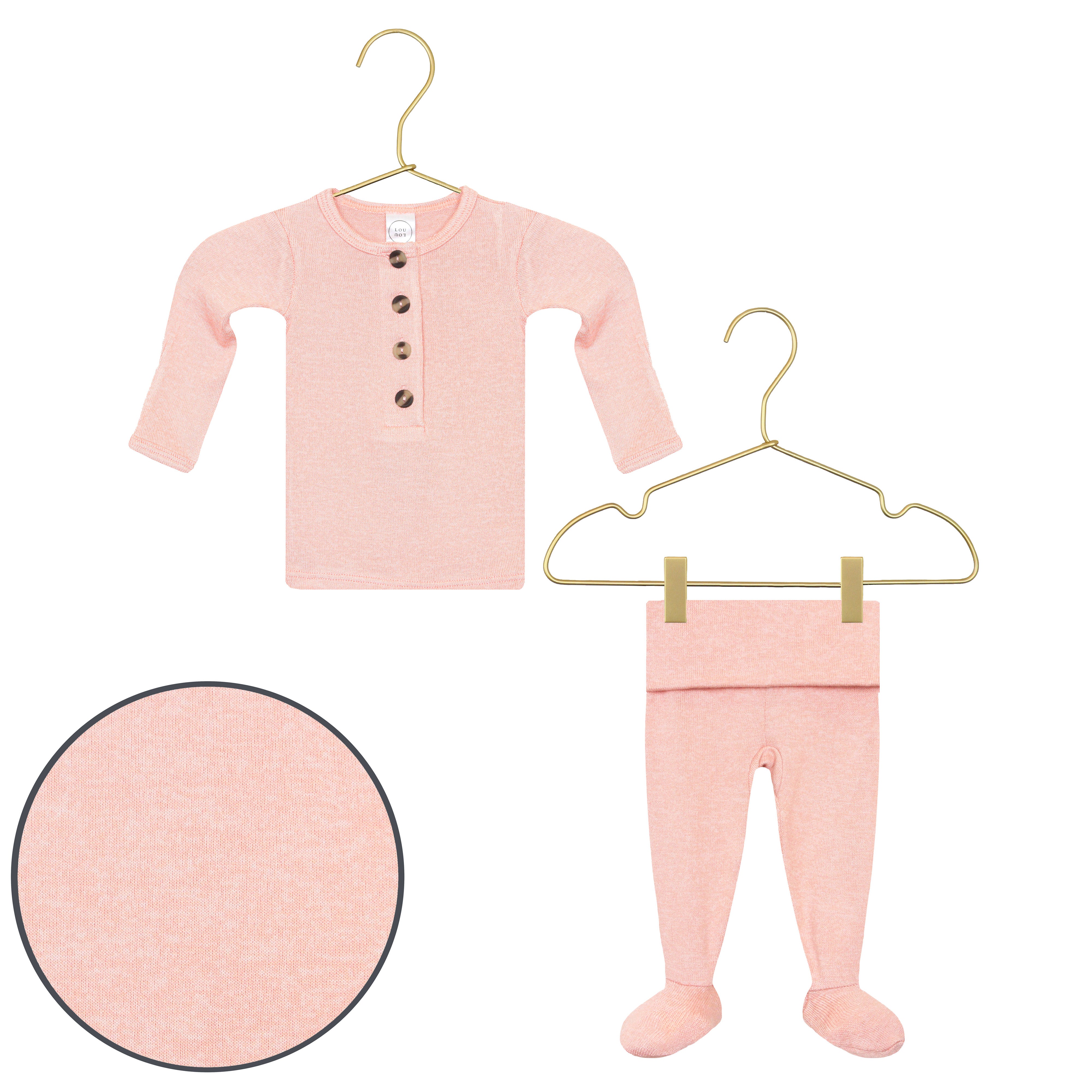 Piper Plush Knit Top + Bottoms