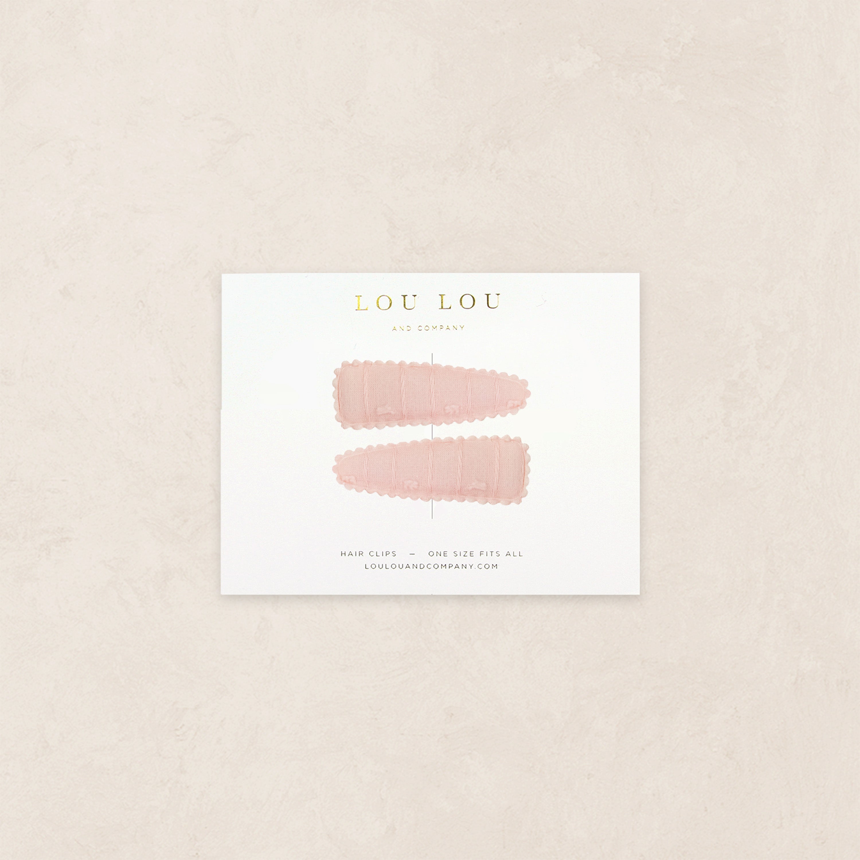 Scallop Snap Pack - Pink Swiss Dot