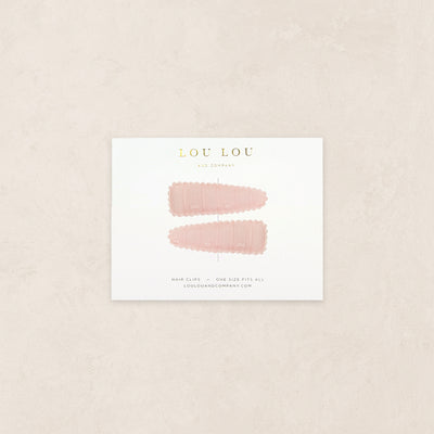 Scallop Snap Pack - Pink Swiss Dot