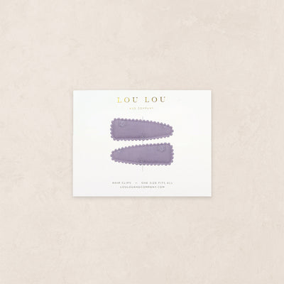 Scallop Snap Pack - Purple Daisy