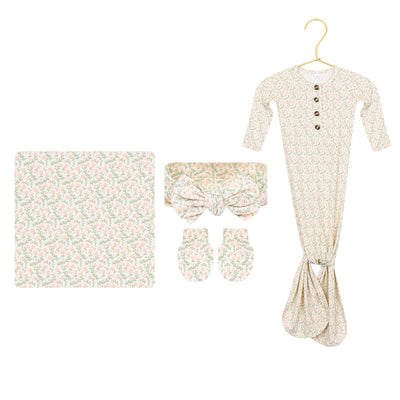 Quincy Newborn Headband Bundle (Gown)
