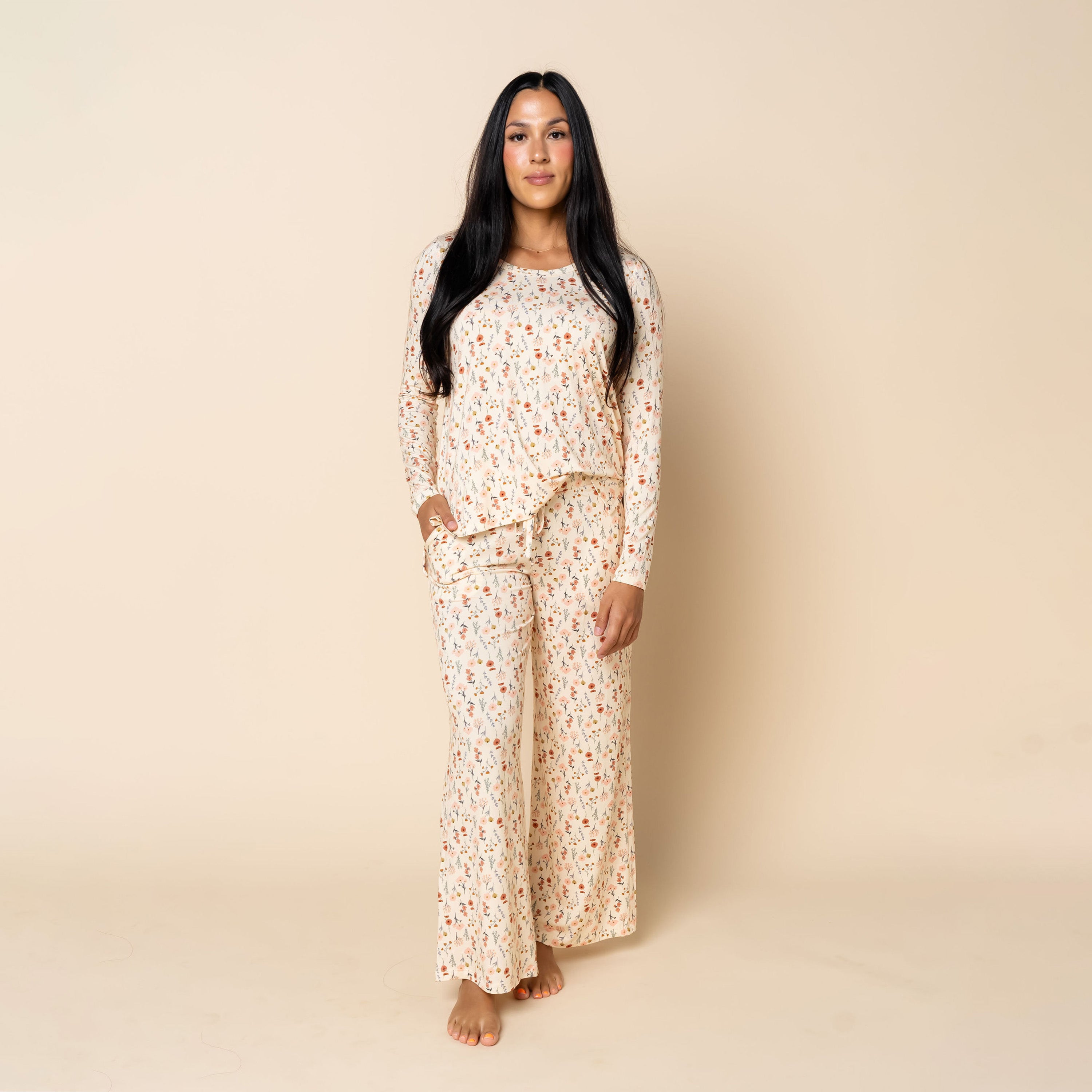 Women's Loungewear - Rachel - Wide Leg Pant