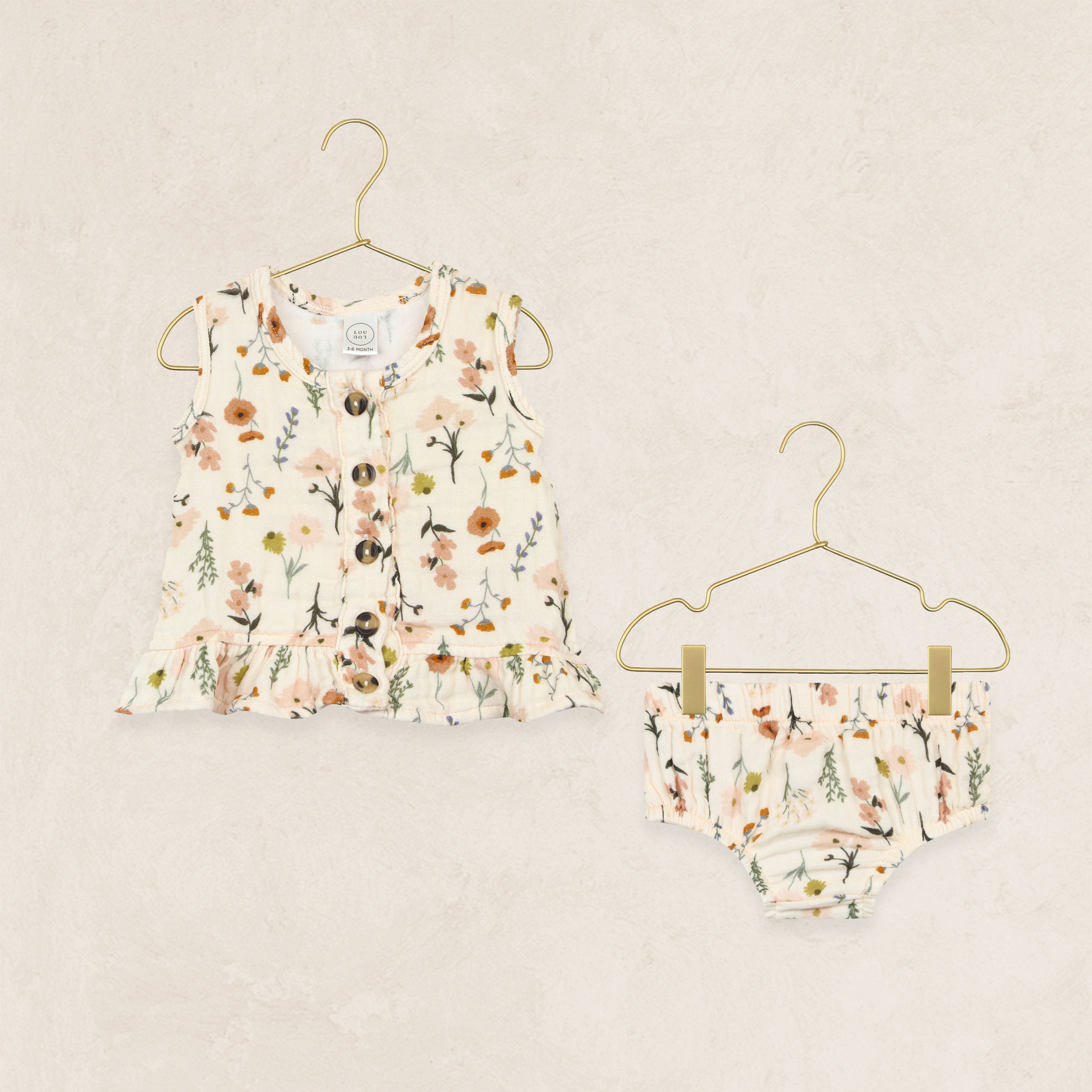 Ruffle Tank + Bloomer Set - Rachel