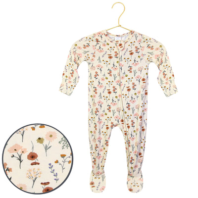rachel zipper footies product image