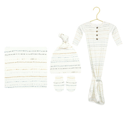 Conrad Newborn Hat Bundle + Knotted Gown
