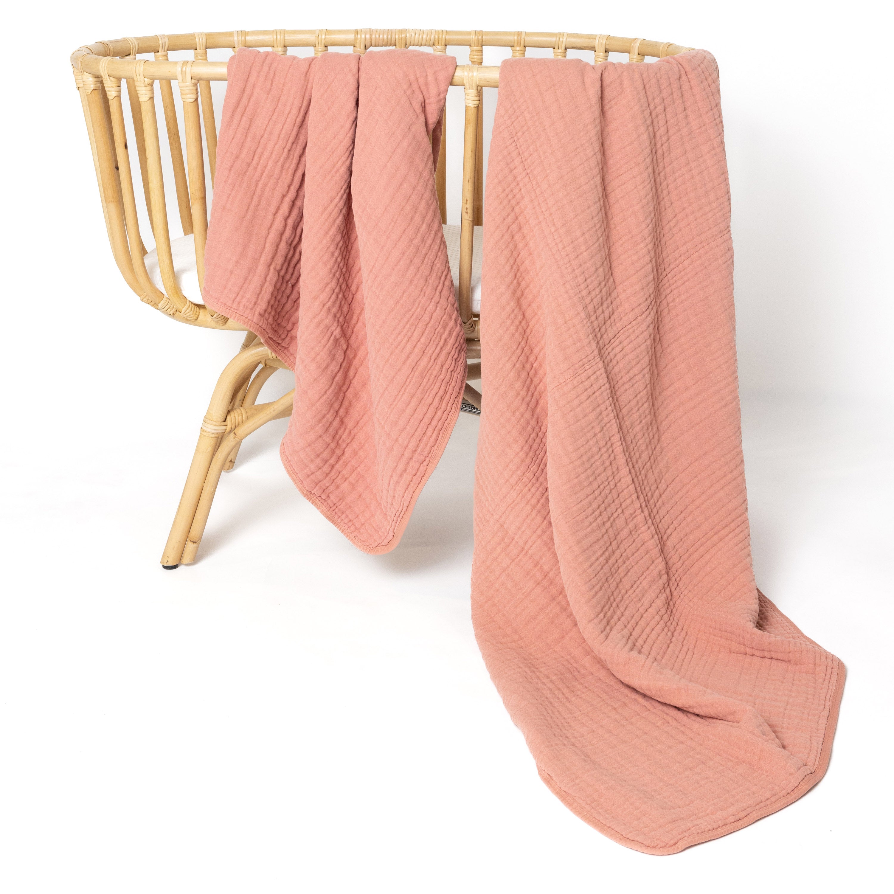 Cloud Muslin™ Quilt - Rose