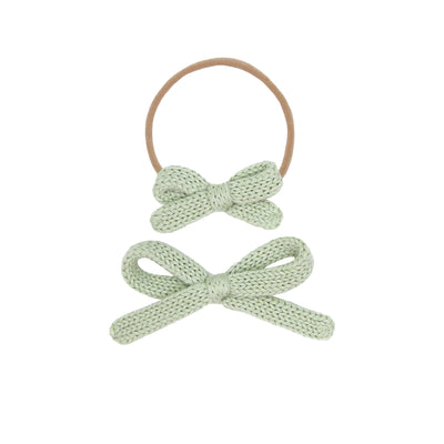 Sweater Bow - Sage Knit