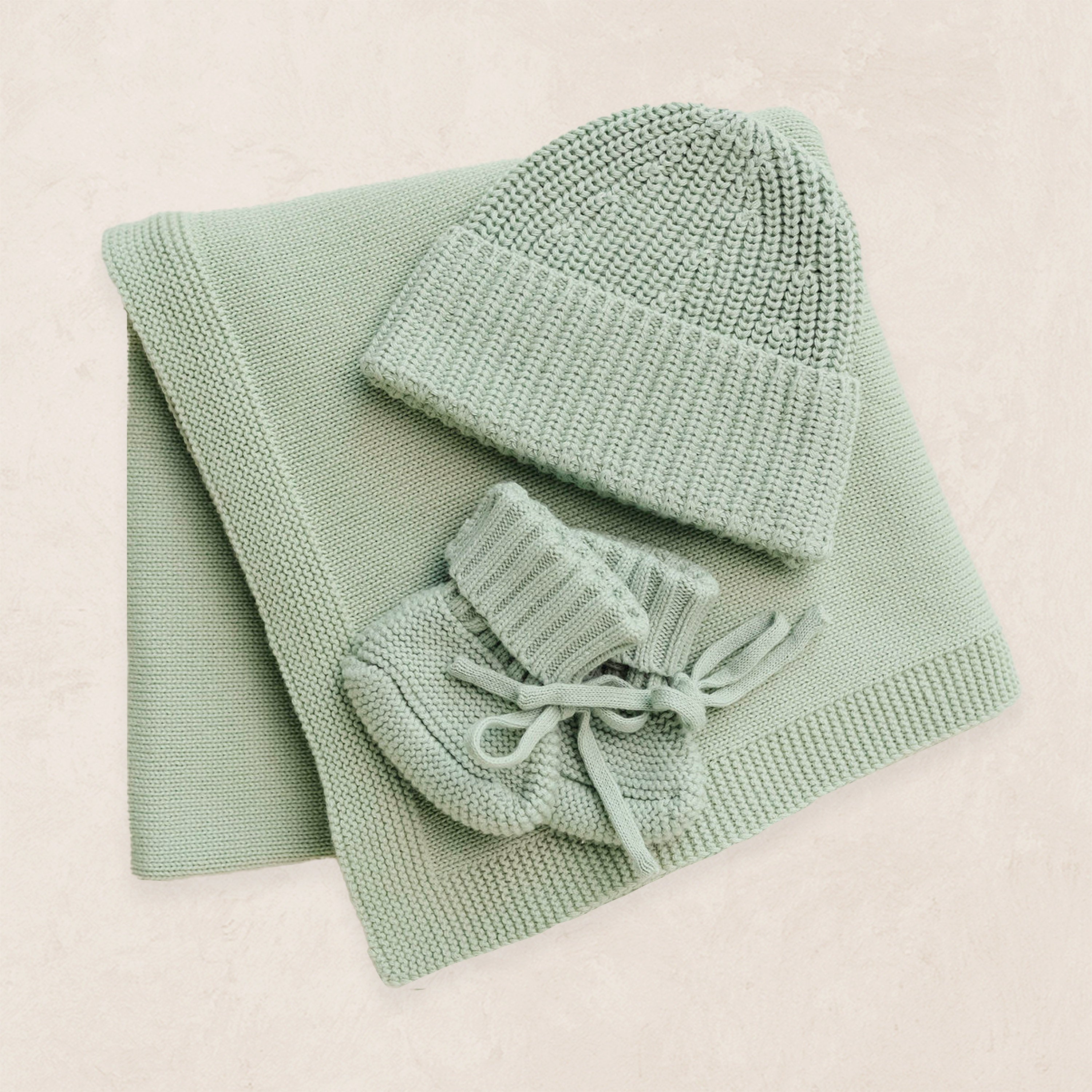 Pre-Order - Knit Beanie Bundle - Sage